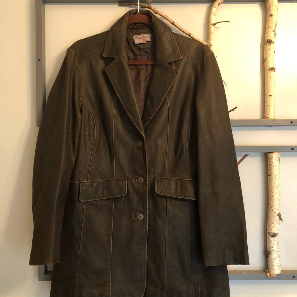 Leather Jacket - Chocolate